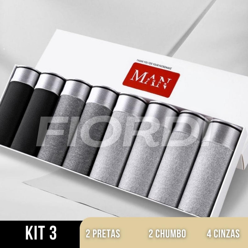 Kit Cuecas Box ManWear™ - [COMPRE 4 & LEVE 8]